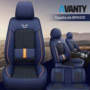 Kit Capa Banco de Carro Completo Italian + BRINDE: Kit Tapete Completo
