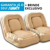 Sofá-cama Retrátil Algodão 5 em 1 + BRINDES