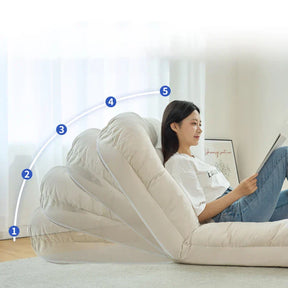 Sofá-cama Retrátil Algodão 5 em 1 + BRINDES