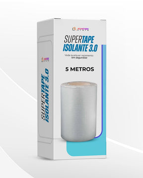 Super Tape Isolante 3.0 - Fita Adesiva de Vedação para Reparos de Vazamento de água