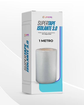 Super Tape Isolante 3.0 - Fita Adesiva de Vedação para Reparos de Vazamento de água