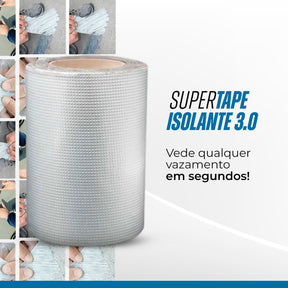 Super Tape Isolante 3.0 - Fita Adesiva de Vedação para Reparos de Vazamento de água
