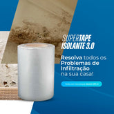 Super Tape Isolante 3.0 - Fita Adesiva de Vedação para Reparos de Vazamento de água